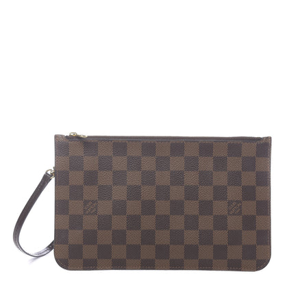 Louis Vuitton Damier Ebene Neverfull MM GM Pochette 1 of 12