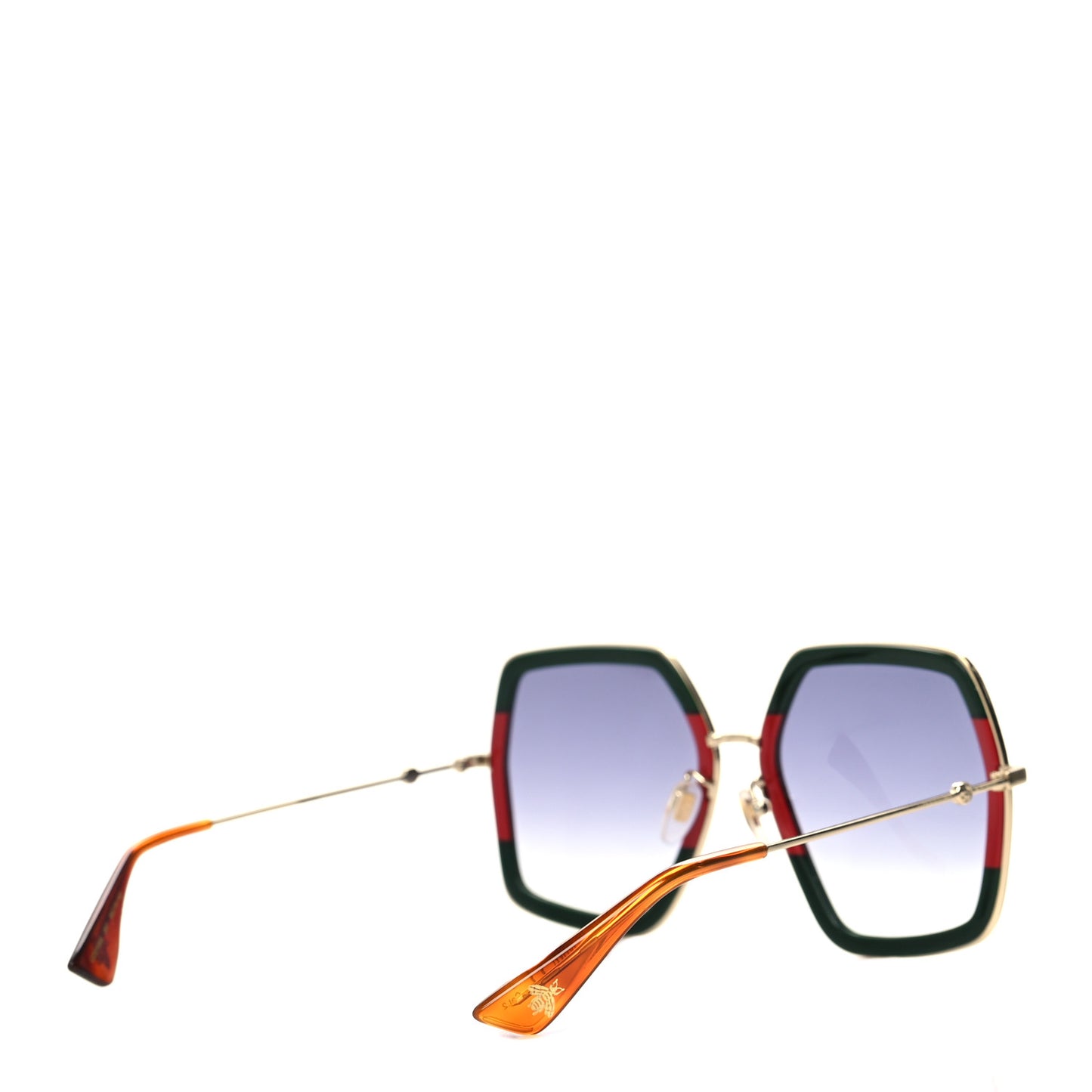 Square Frame Web GG0106S Sunglasses Tortoise