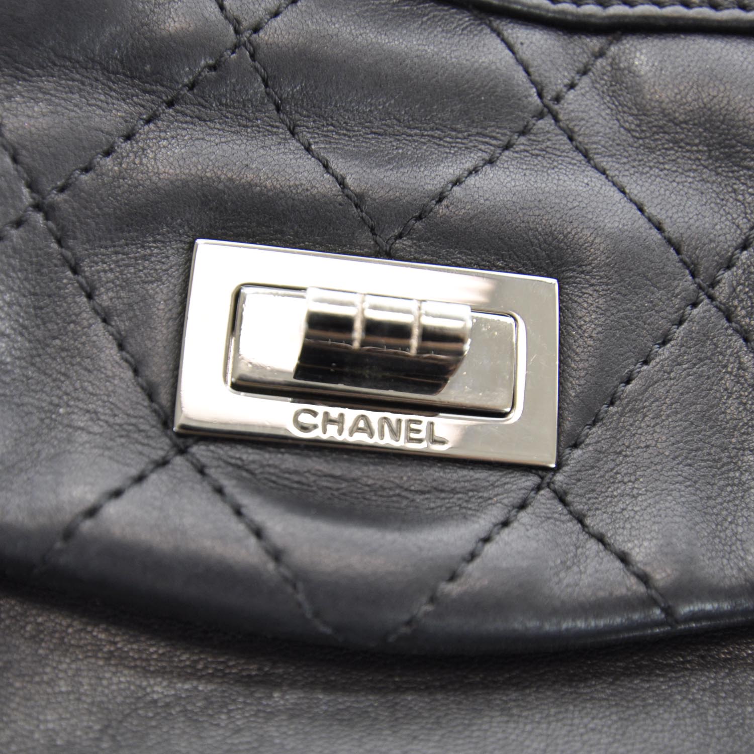 Chanel Lambskin Double Mademoiselle Jumbo Flap Black 8 of 11