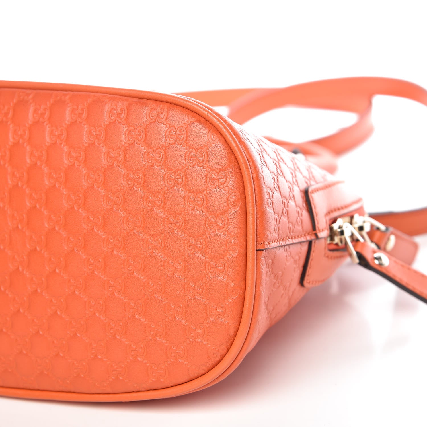 Gucci Microguccissima Mini Dome Bag Sun Orange 9 of 9