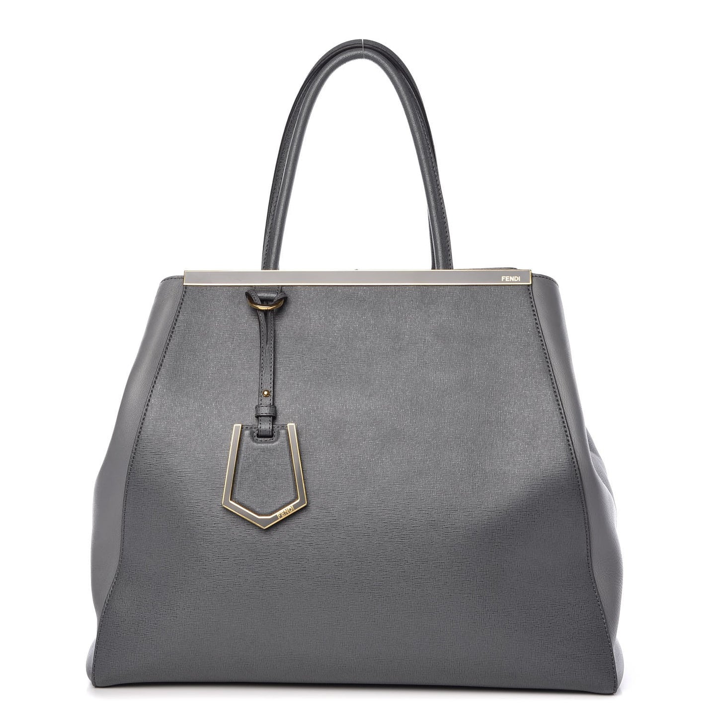 Vitello Elite Large 2Jours Tote Grigio Grigio Chiaro