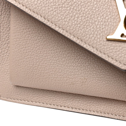 Louis Vuitton Soft Calfskin My Lockme Chain Pochette Greige 7 of 11