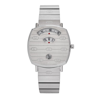 Gucci Stainless Steel 35mm Grip Quartz Watch 1 of 5