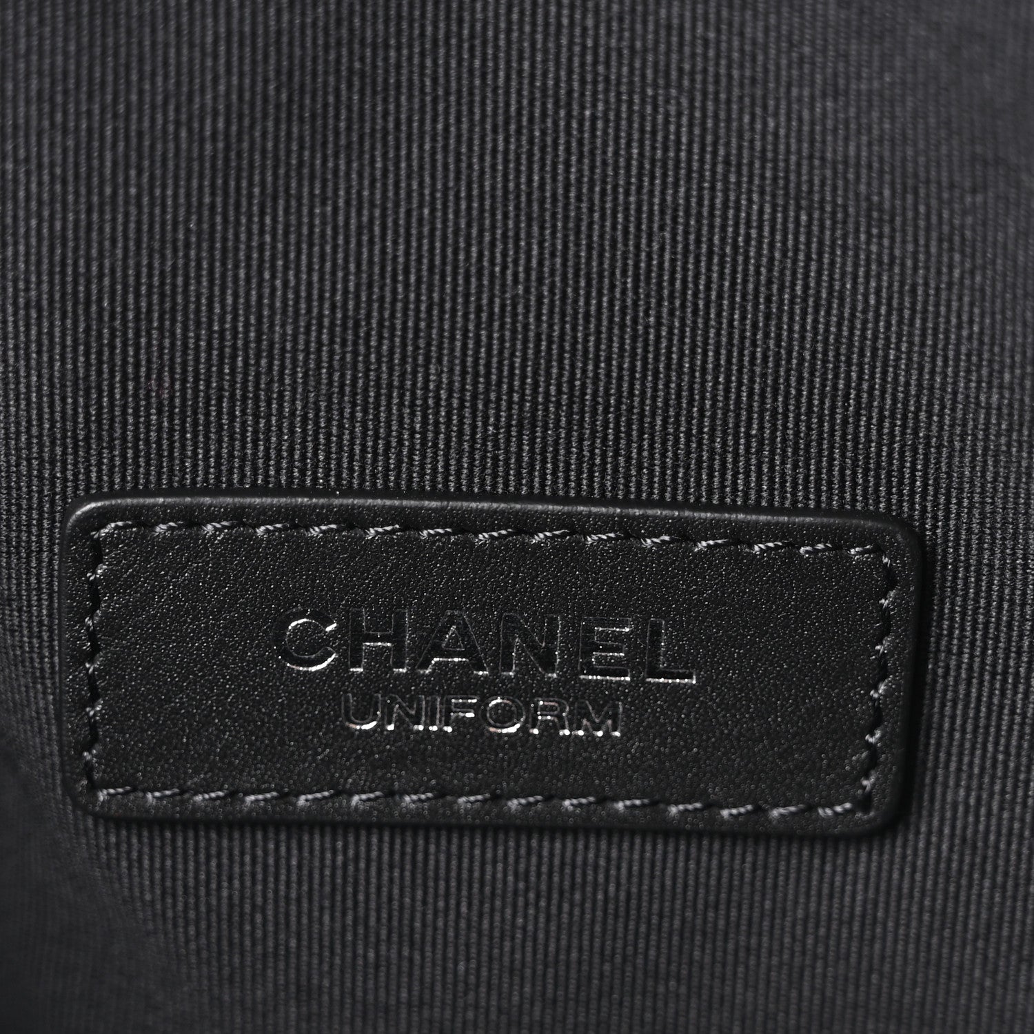 Chanel Lambskin Quilted Waist Belt Bag Black 6 of 10
