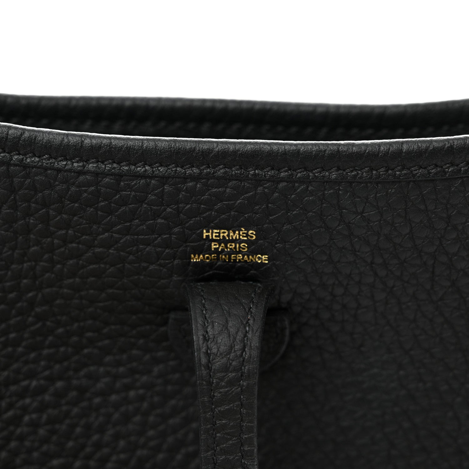 Hermes Taurillon Clemence Amazone Evelyne TPM Black Chocolate 6 of 14