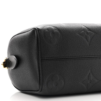 Louis Vuitton Empreinte Monogram Giant Speedy Bandouliere 20 Black 8 of 9