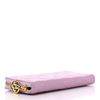 Louis Vuitton Metallic Empreinte Clemence Wallet Pearly Lilac 4 of 10