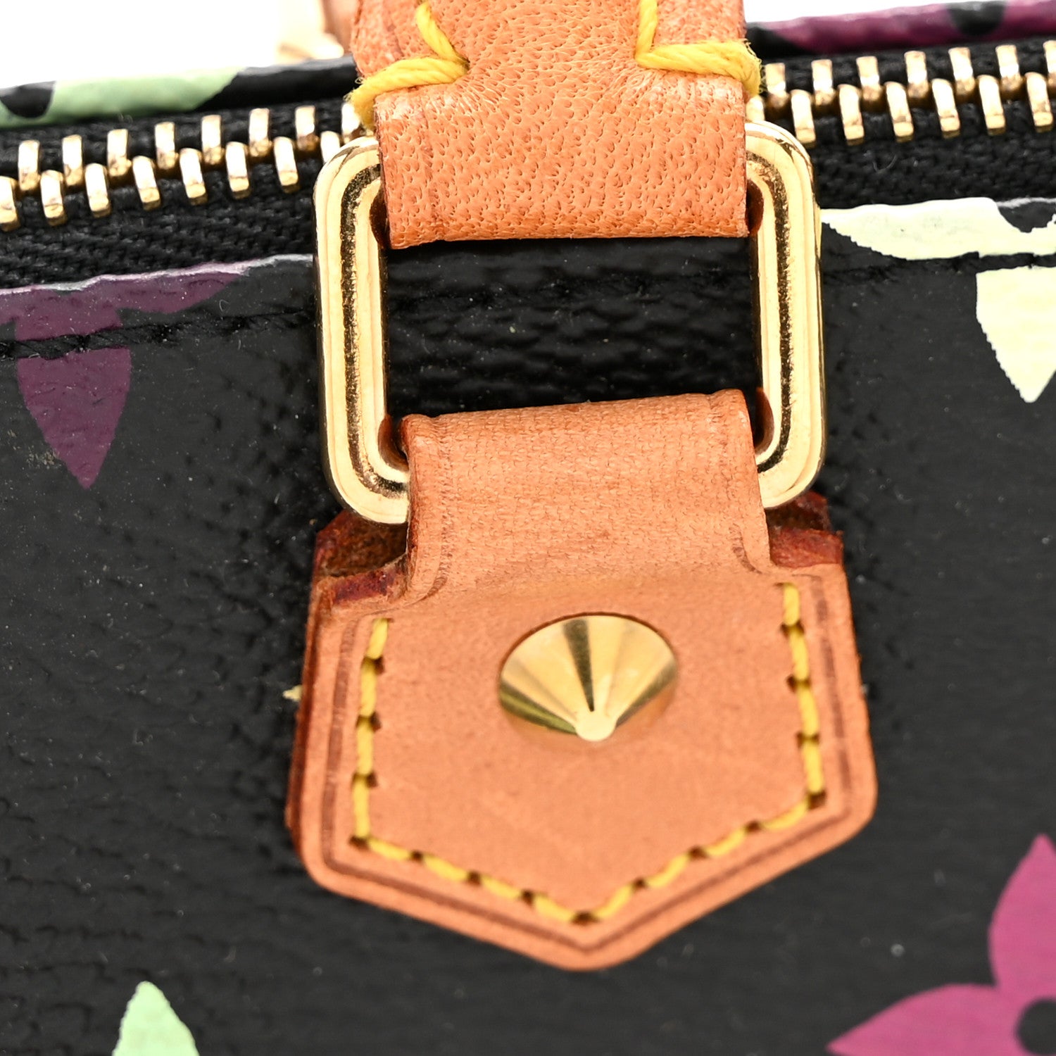 Louis Vuitton Monogram Multicolor Mini Sac HL Speedy Black 12 of 13