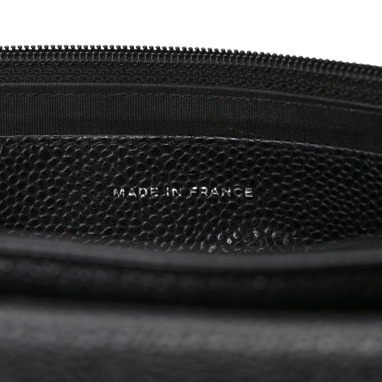 Caviar Half Moon Wallet On Chain WOC Black