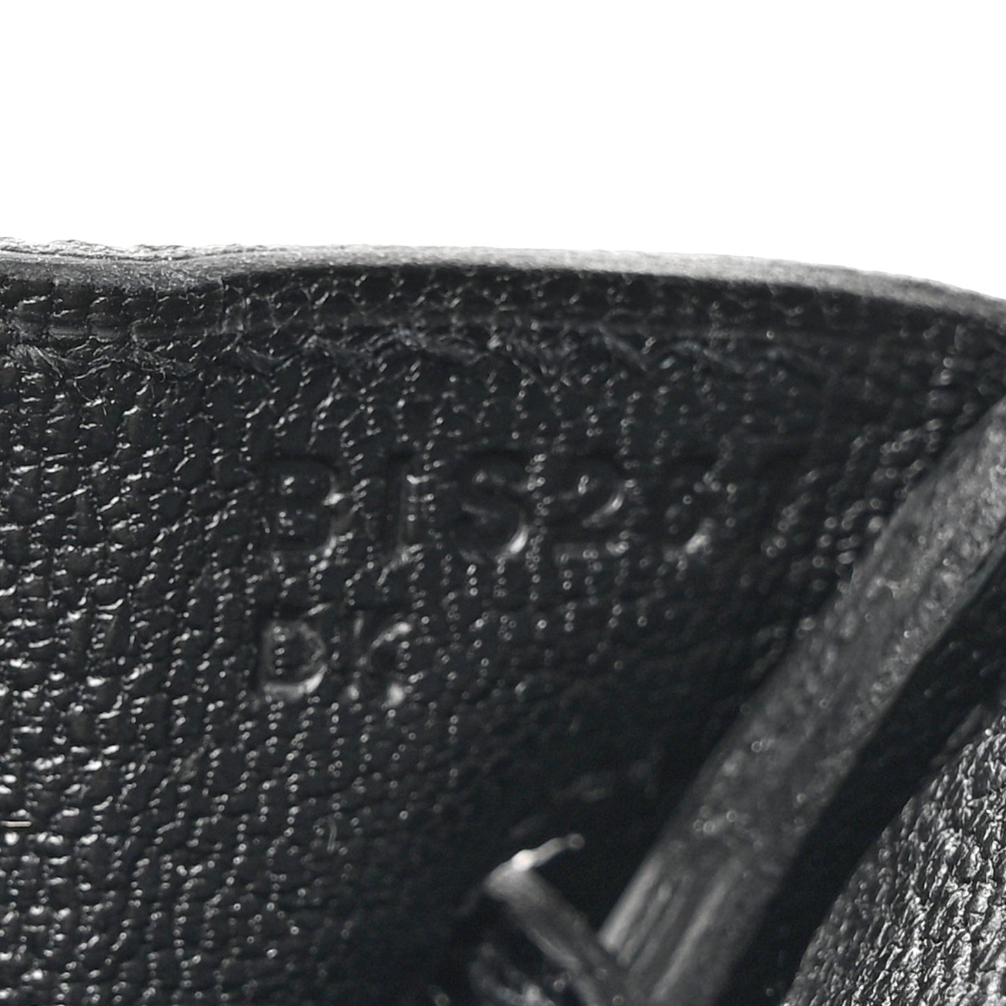 Togo Lizard Birkin Touch 25 Black