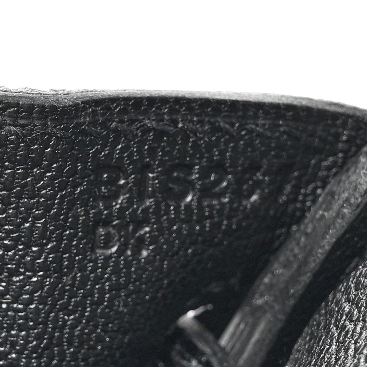 Hermes Togo Lizard Birkin Touch 25 Black 7 of 11
