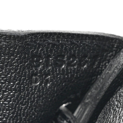 Hermes Togo Lizard Birkin Touch 25 Black 7 of 11