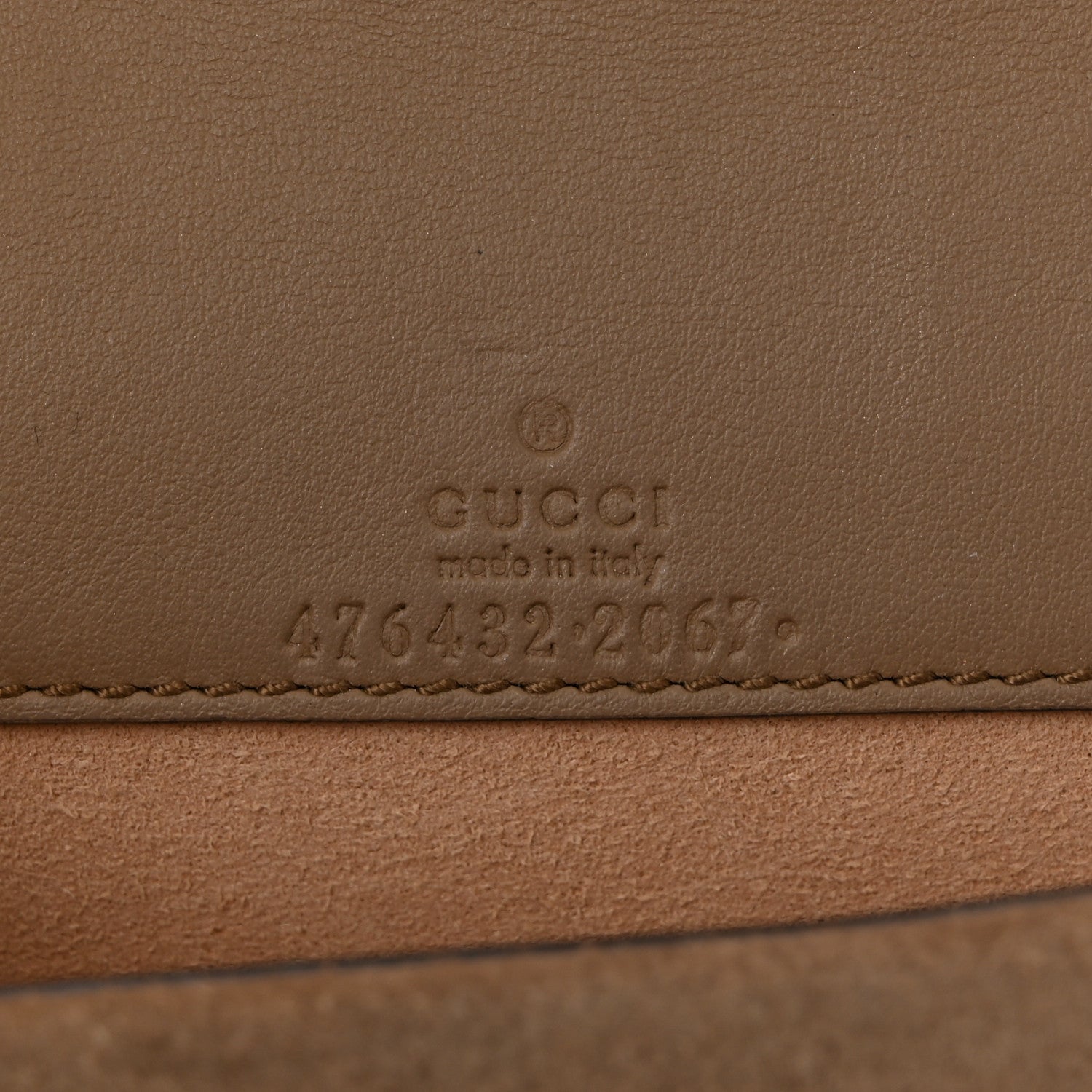 Gucci GG Supreme Monogram Super Mini Dionysus Shoulder Bag Taupe 6 of 9