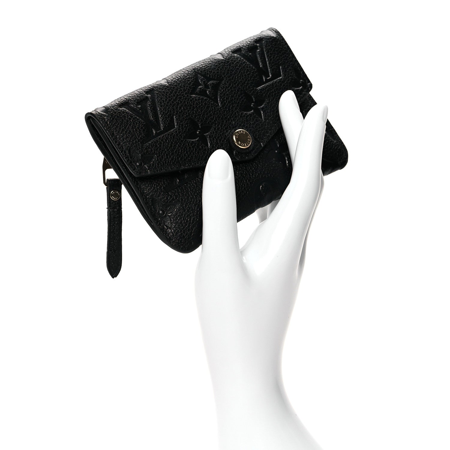 Louis Vuitton Empreinte Key Pouch Black 2 of 7