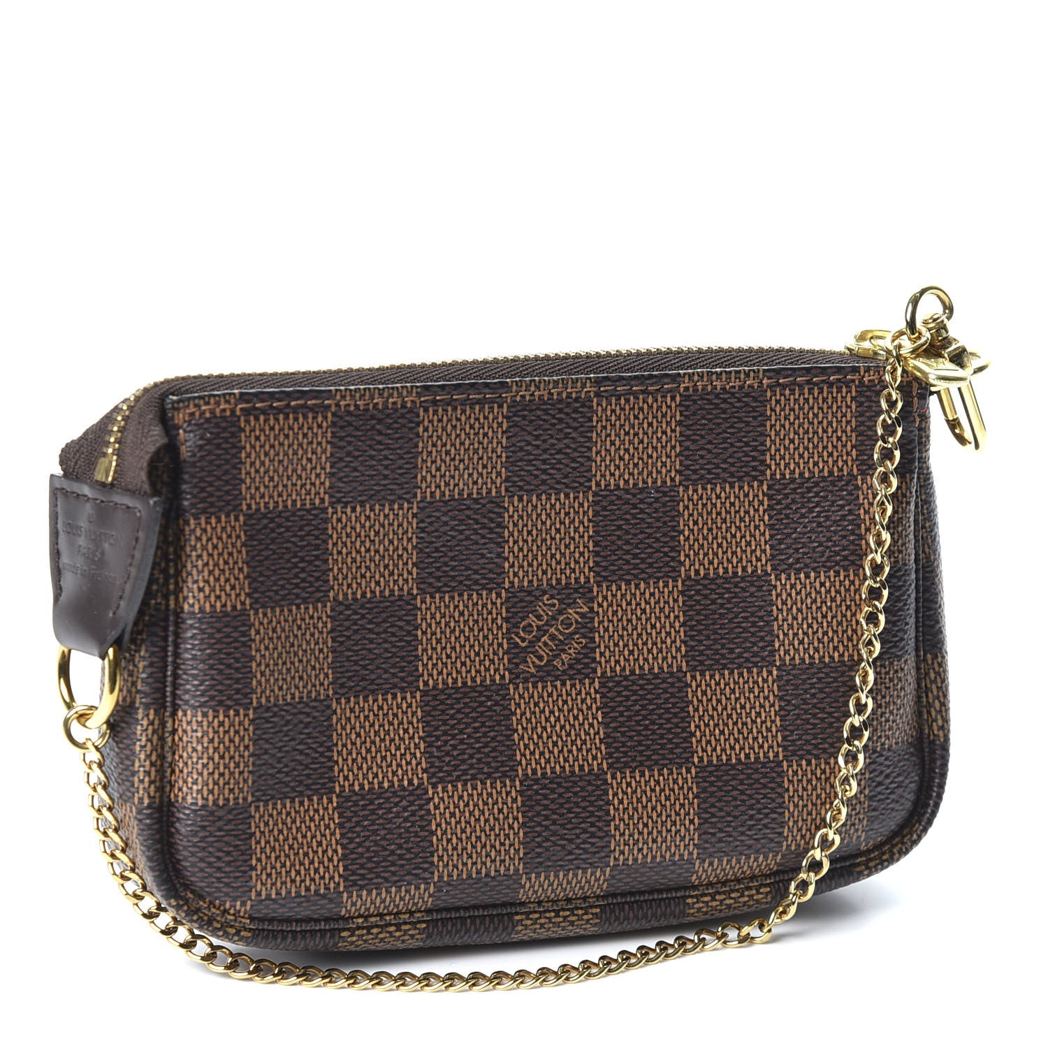 Louis Vuitton Damier Ebene Mini Pochette Accessories 2 of 8