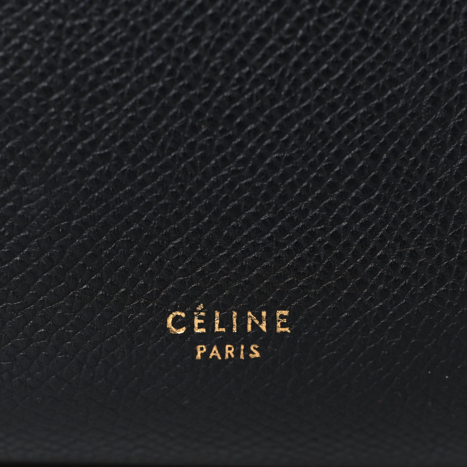 Celine Grained Calfskin Mini Belt Bag Black 6 of 9