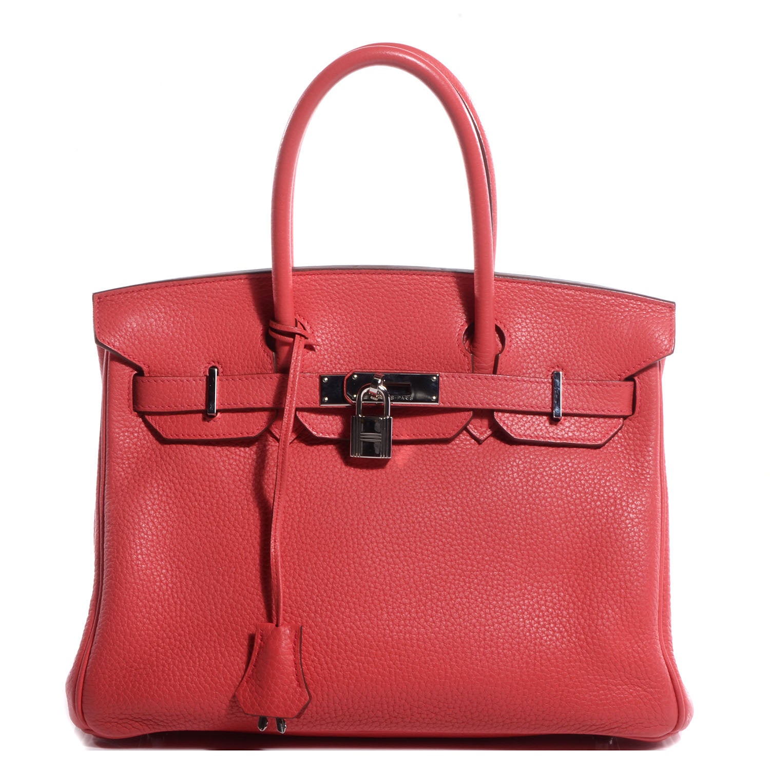 Hermes Taurillon Clemence Birkin 30 Bougainvillea 1 of 19