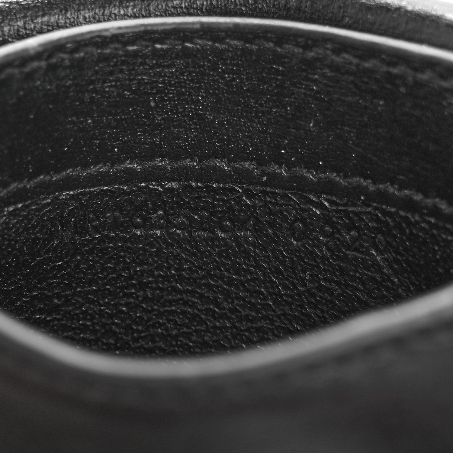 Saint Laurent Calfskin Monogram Coin Pouch Black 9 of 13