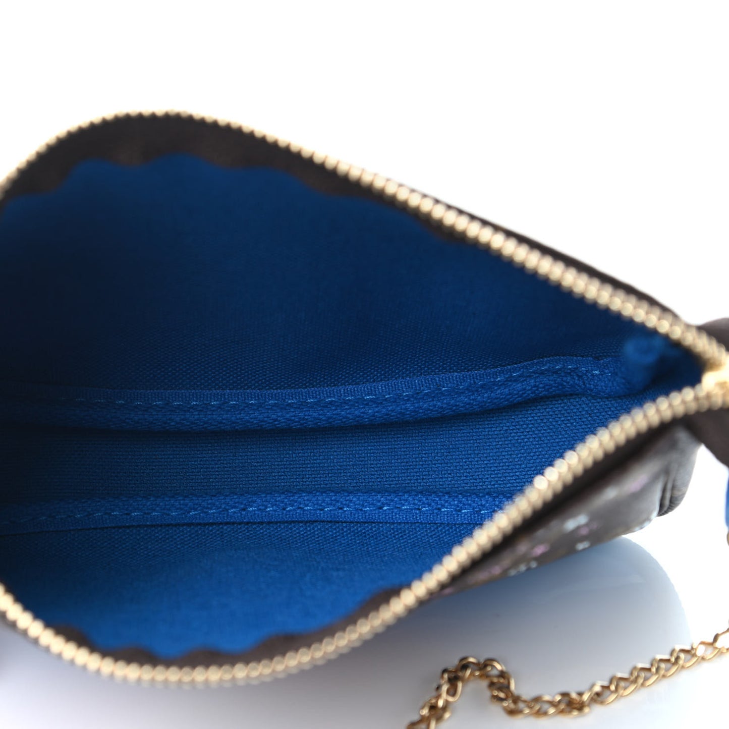 Monogram 2019 Christmas Animation Mini Venice Pochette Accessories Blue