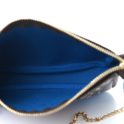 Louis Vuitton Monogram 2019 Christmas Animation Mini Venice Pochette Accessories Blue 4 of 4