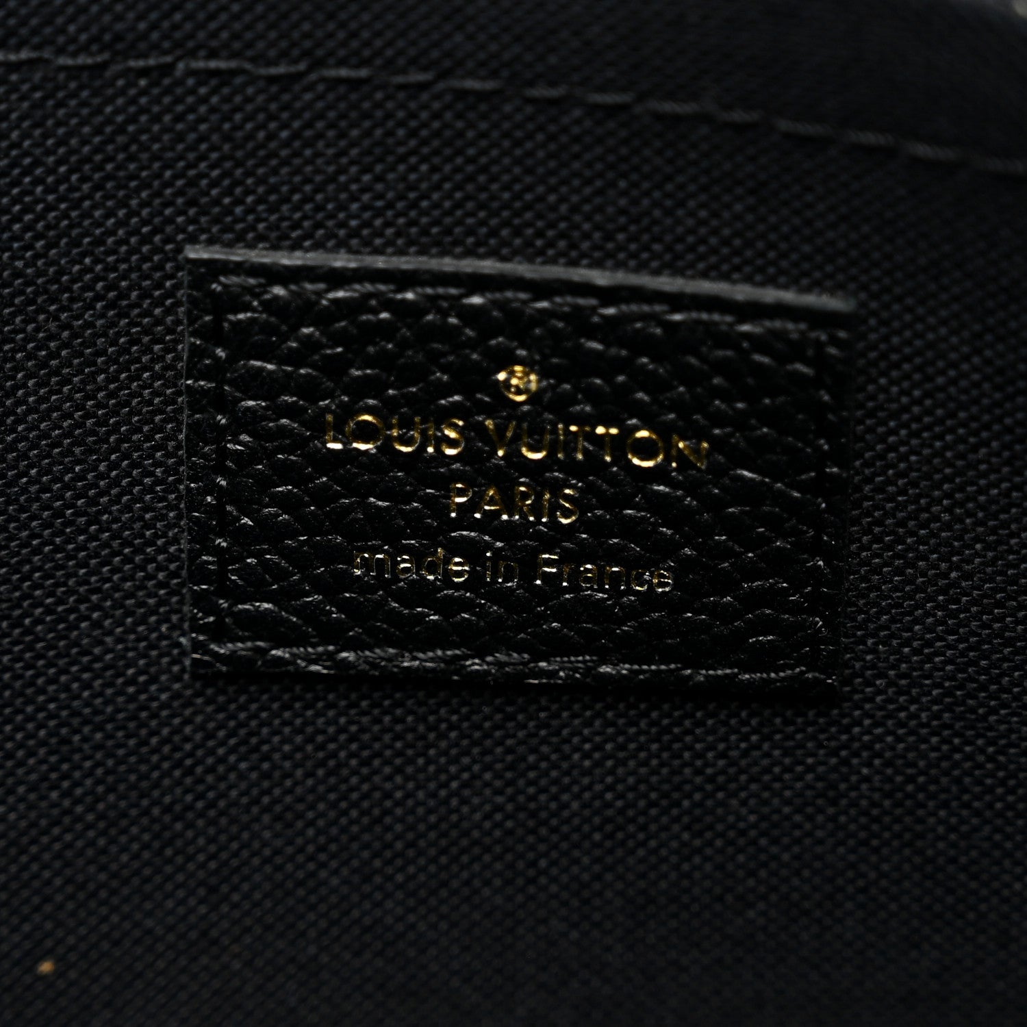 Louis Vuitton Empreinte Daily Pouch Black 6 of 6