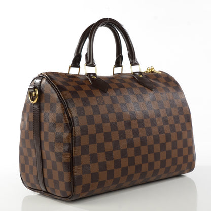 Louis Vuitton Damier Ebene Speedy Bandouliere 30 3 of 7