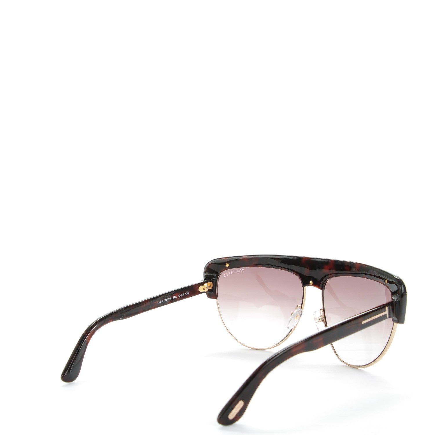 Tom Ford Liane Sunglasses TF318 Dark Havana 3 of 6