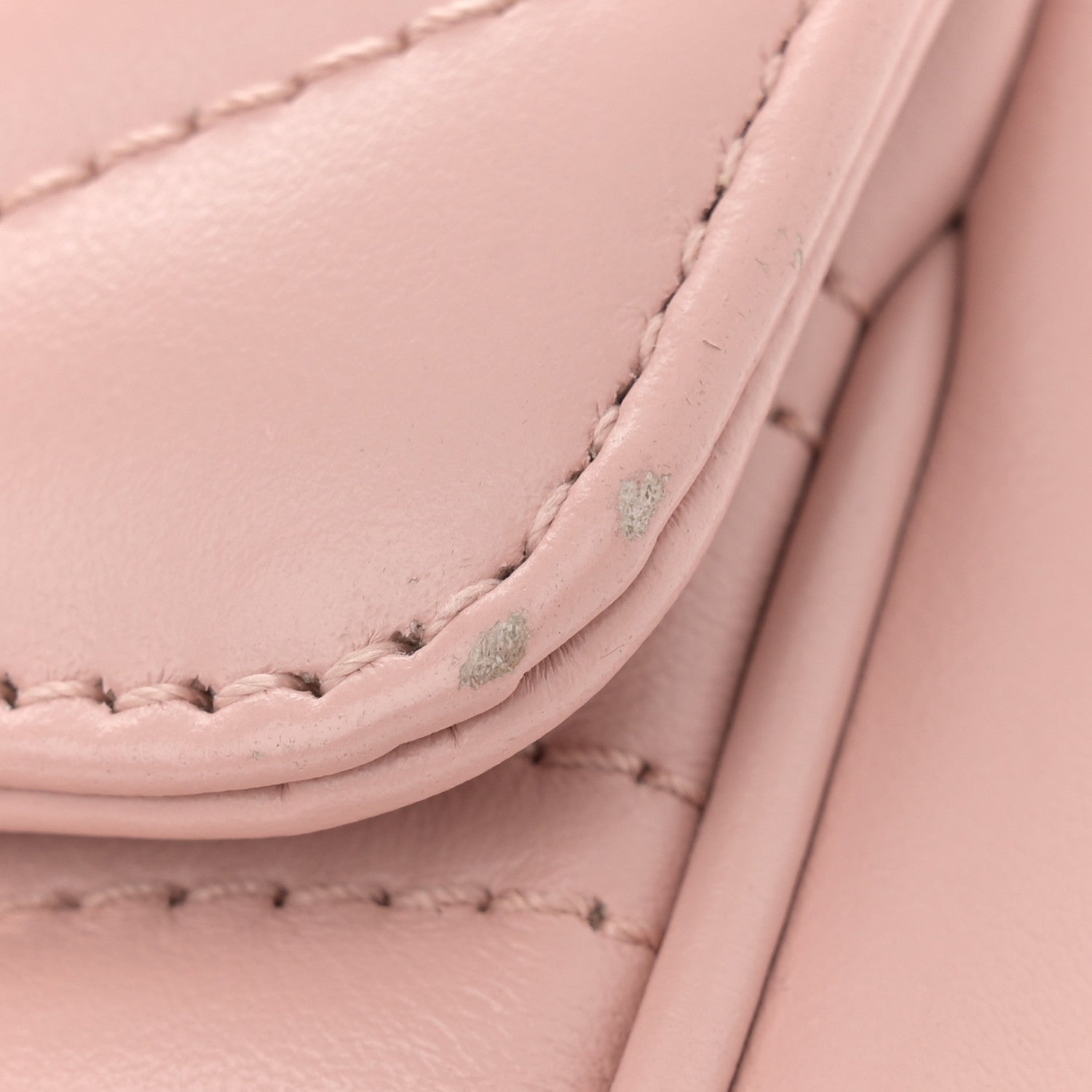 Gucci Calfskin Matelasse Mini GG Marmont Shoulder Bag Perfect Pink 11 of 11