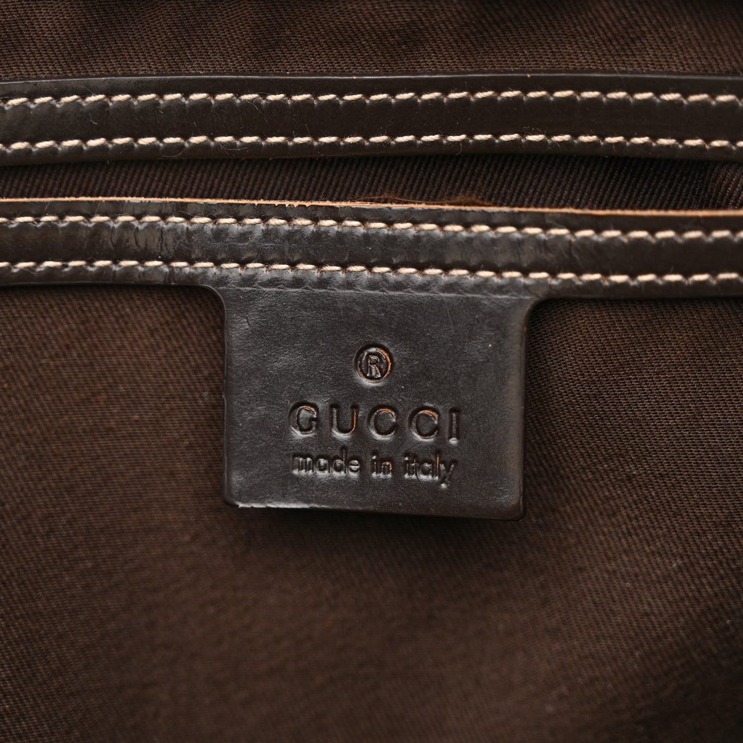 GG Plus Monogram Medium Joy Boston Dark Brown
