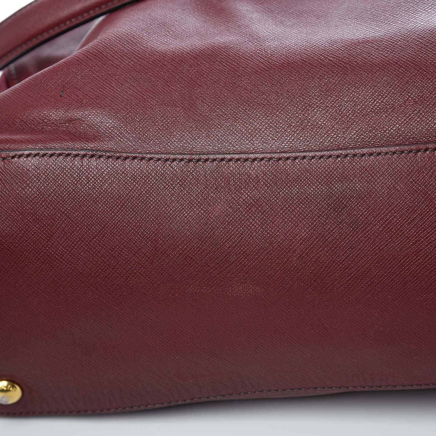 Prada Saffiano Tessuto Nylon Satchel Fuoco 12 of 13