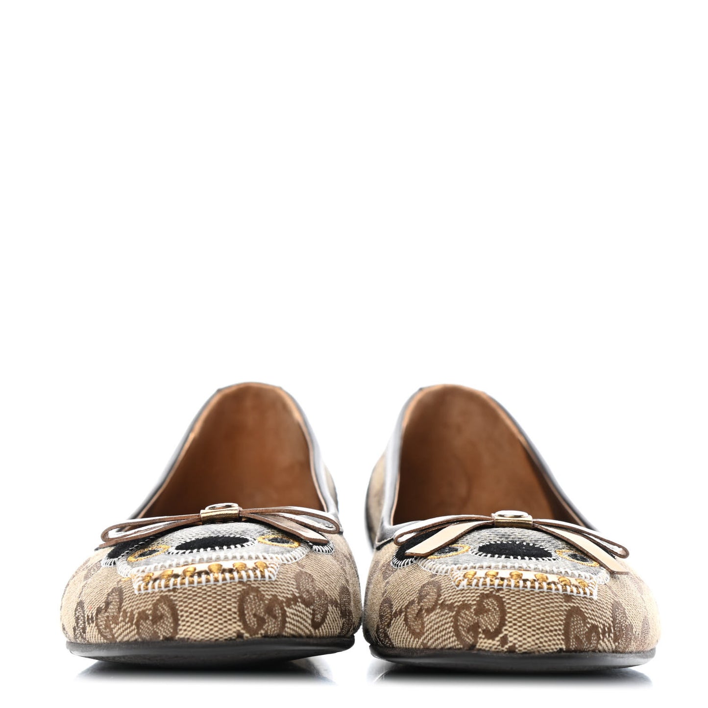 Monogram Flats 37 Black
