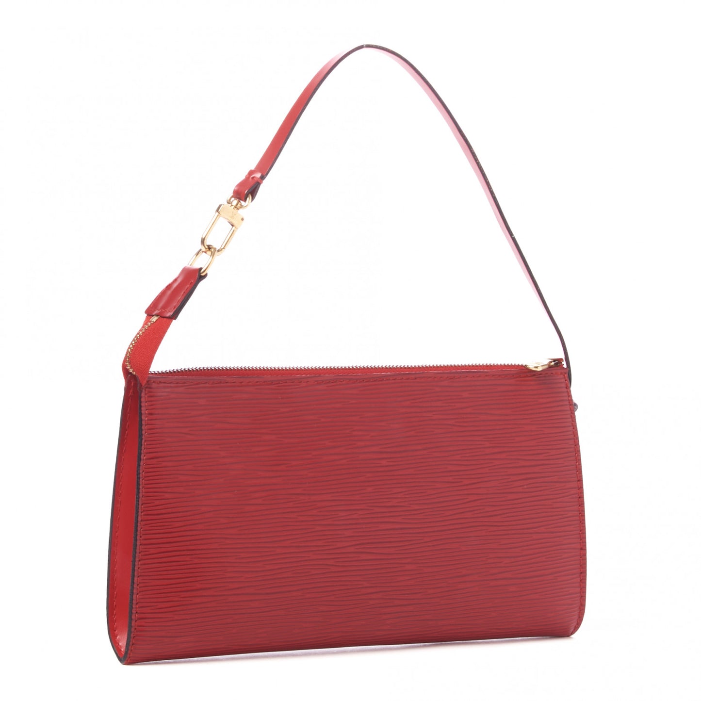 Epi Pochette Accessories 24 Castillan Red