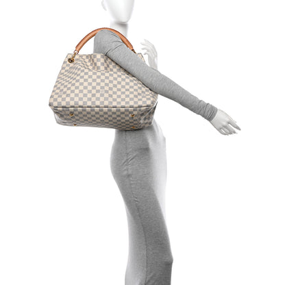 Louis Vuitton Damier Azur Artsy MM 2 of 10