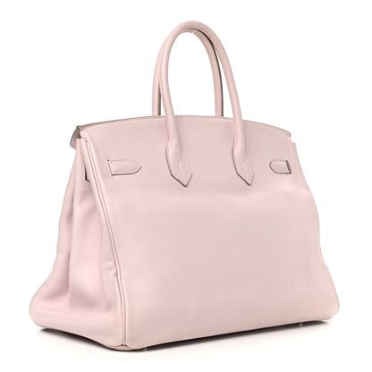 Hermes Swift Birkin 35 Rose Dragee 2 of 24
