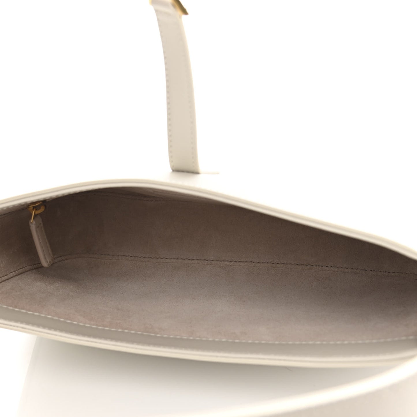 Smooth Calfskin Le 5 A 7 Hobo Blanc Vintage