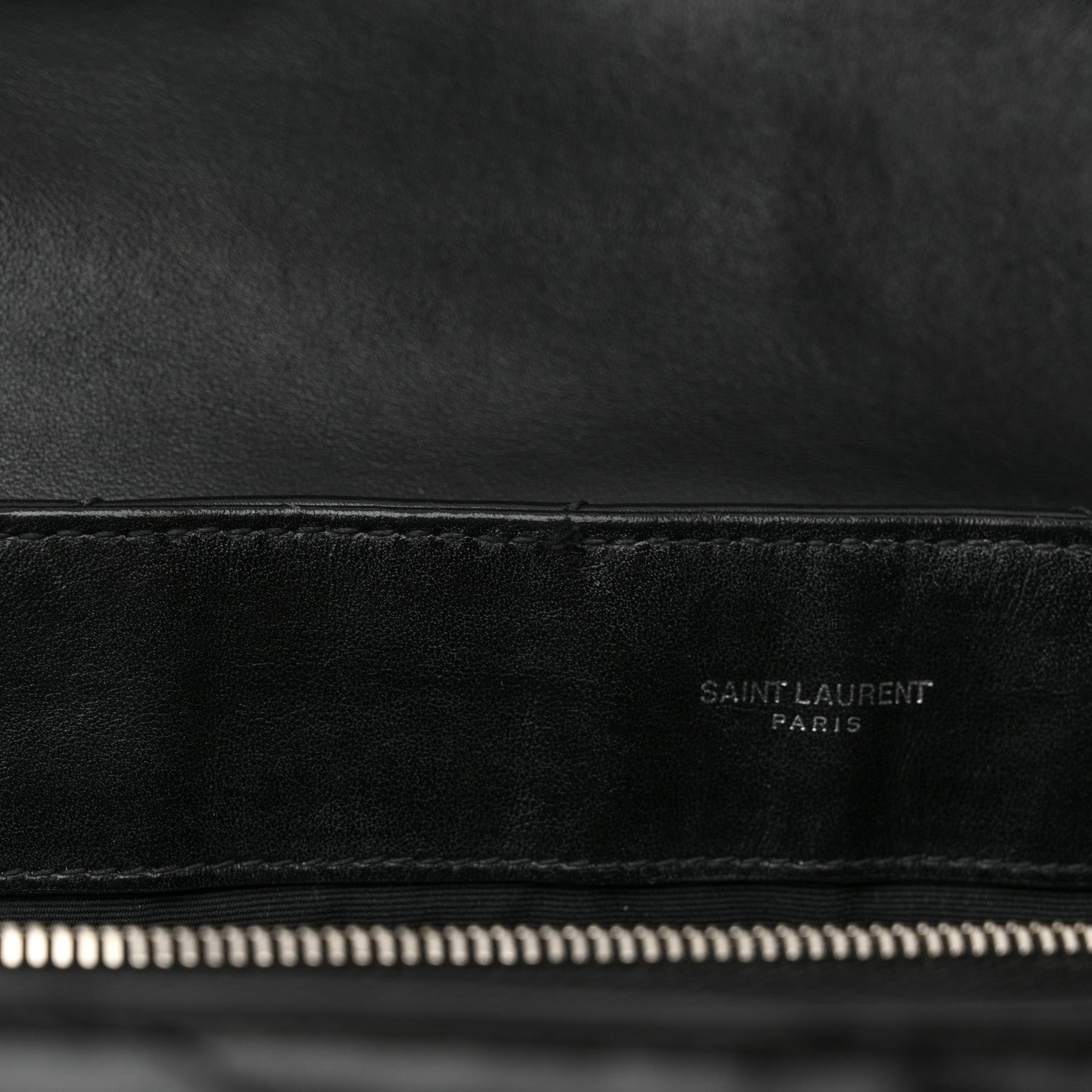Saint Laurent Calfskin Y Quilted Monogram Large Loulou Chain Satchel Black 15 of 15