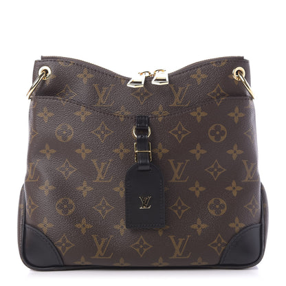 Louis Vuitton Monogram Odeon PM Black 1 of 9