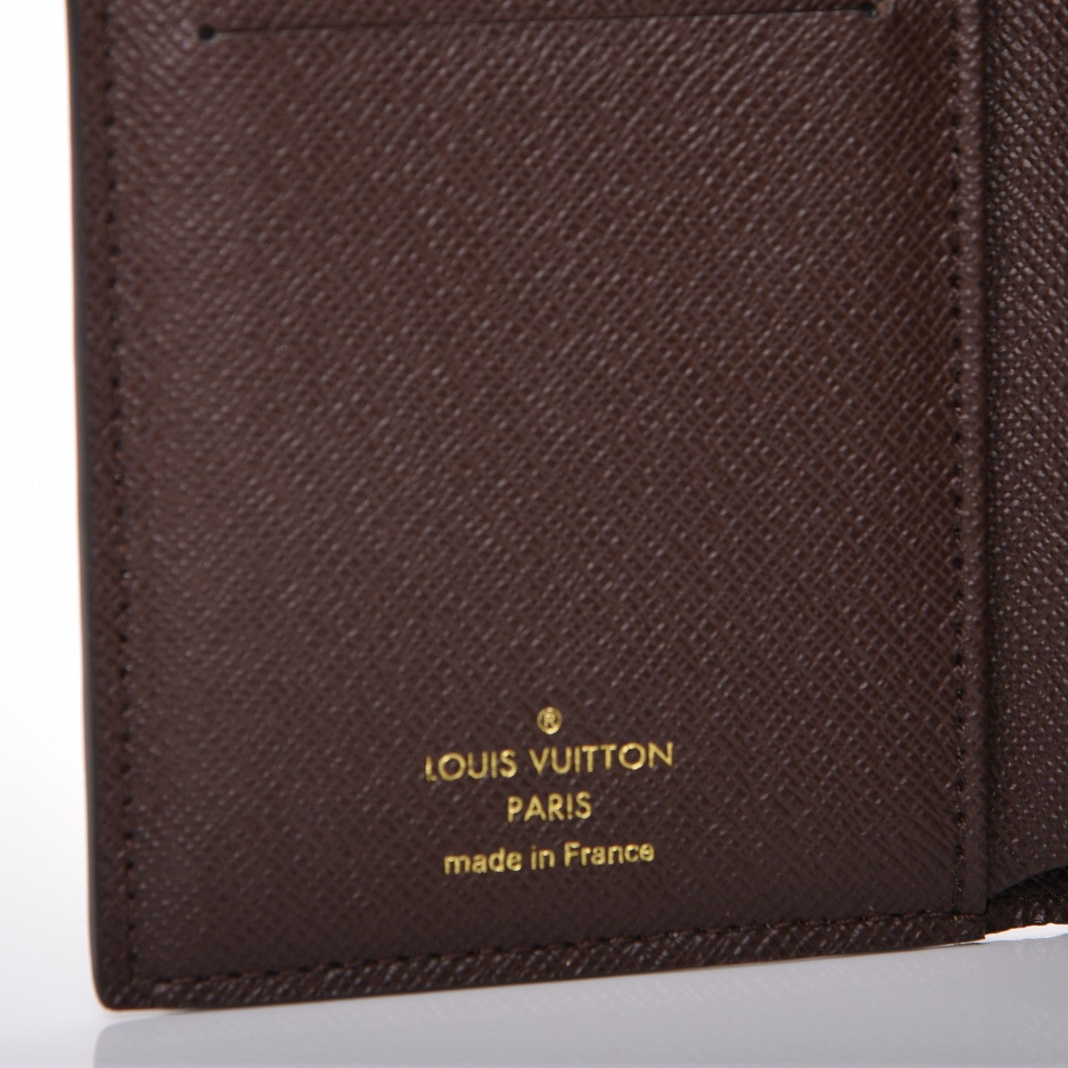 Louis Vuitton Damier Ebene Normandy Compact Wallet Rose Ballerine 6 of 7