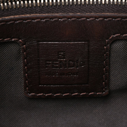Fendi Zucca Top Handle Tote Tobacco 5 of 5