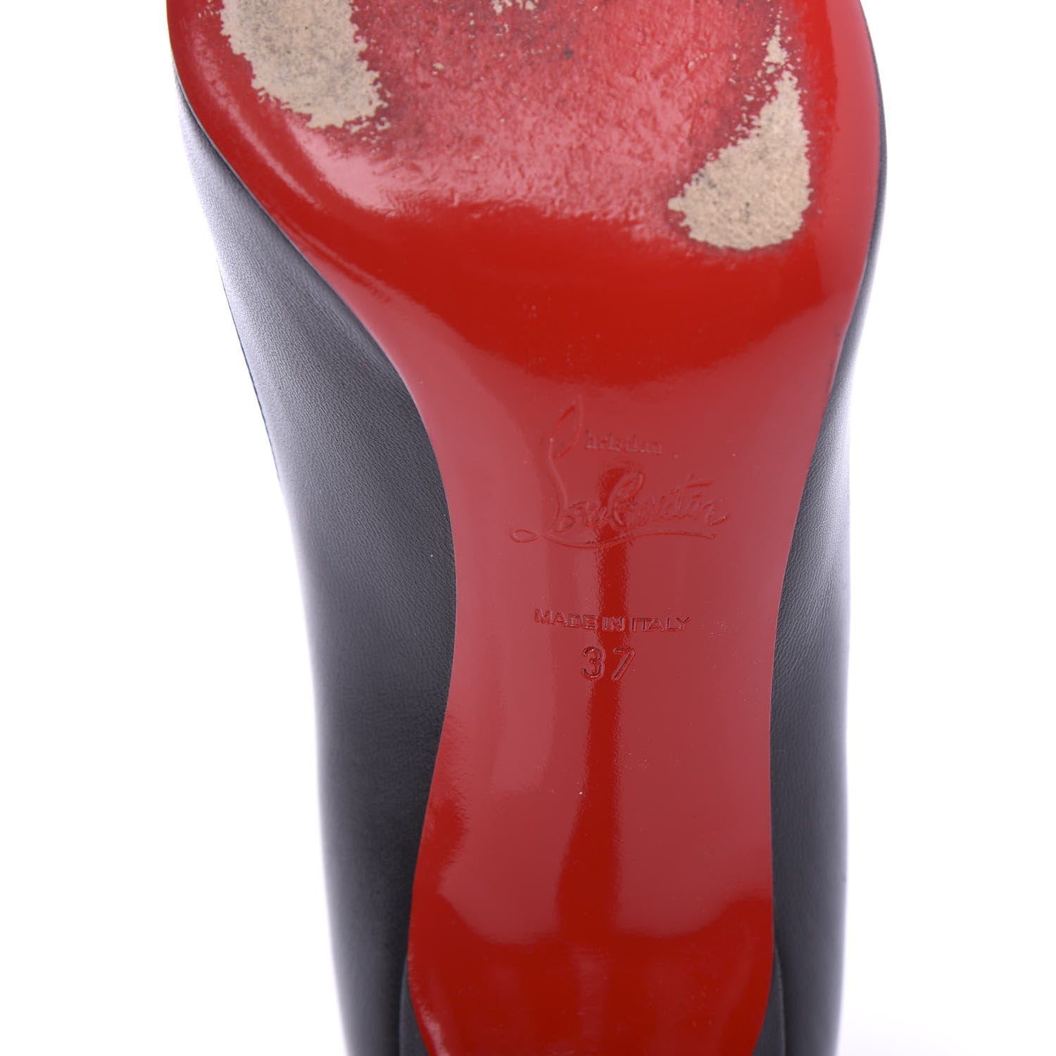 Christian Louboutin Shiny Nappa Pigalle 85 Pumps 37 Black 6 of 9