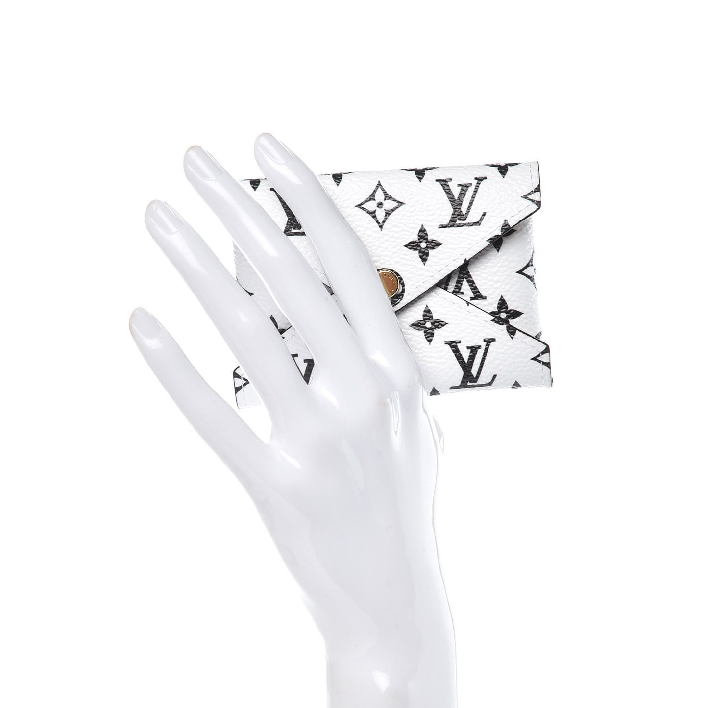 Monogram Giant Small Kirigami Pochette Insert White