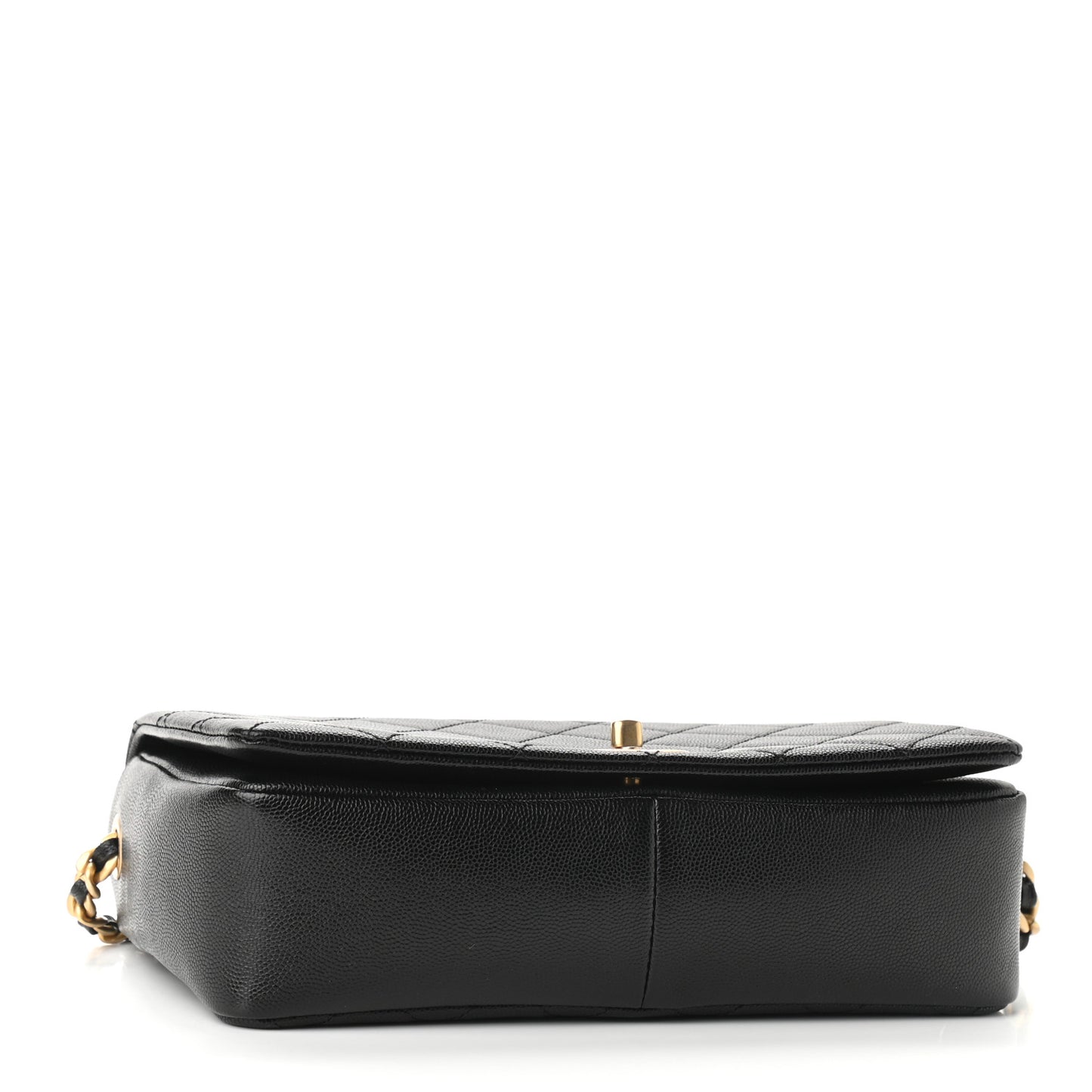 Caviar Quilted Medium Fashion Therapy Flap Bag Black