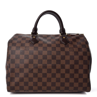 Louis Vuitton Damier Ebene Speedy 30 1 of 13