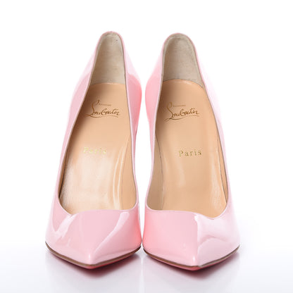 Christian Louboutin Patent Pigalle Follies 100 Pumps 41 Pompadour 2 of 8