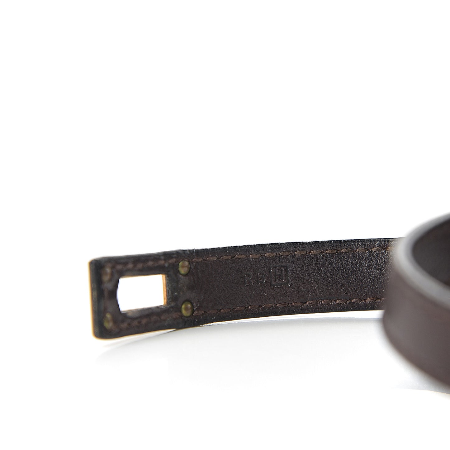 Swift Kelly Double Tour Bracelet Chocolate