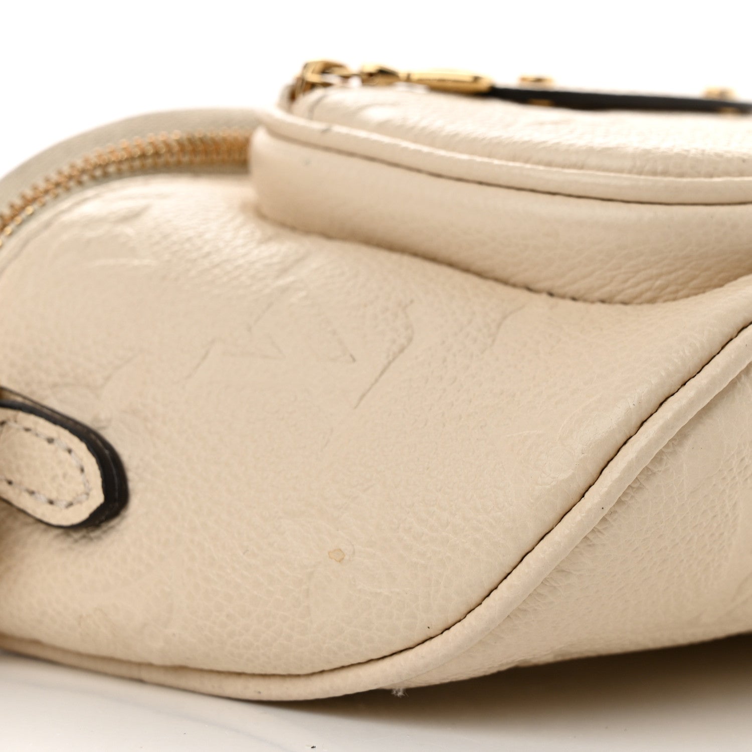 Louis Vuitton Empreinte Mini Bumbag Cream 9 of 13