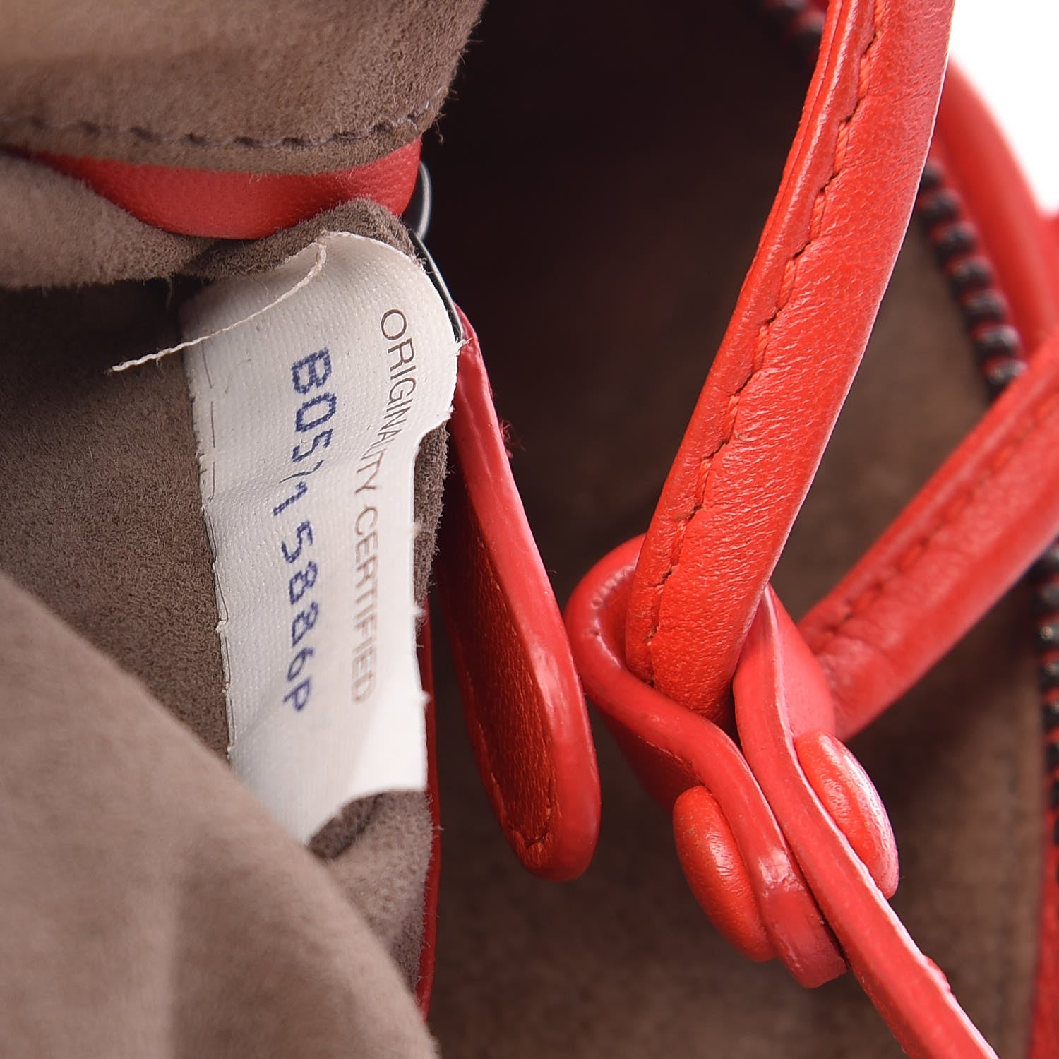 Bottega Veneta Nappa Intrecciato Nodini Crossbody Messenger Red 8 of 12