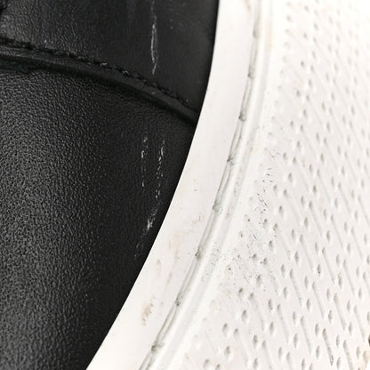 Hermes Calfskin Mens Day Sneakers 40 Black 12 of 13