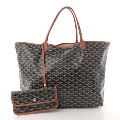 Goyard Goyardine Saint Louis GM Black Gold 3 of 12