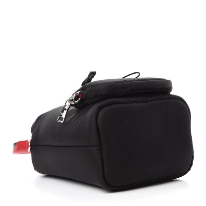 Prada Tessuto Nylon Pocket Small Cargo Tote Black Fuoco 4 of 10